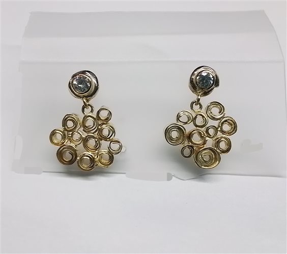 Pendientes Soprana Mujer in Oro Diamante 0.18 Ct OG 0.18 PIZZO - OG 0.18 PIZZO